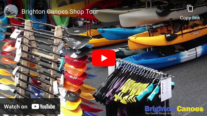 Showroom Video Tour of Brighton Canoes Shop