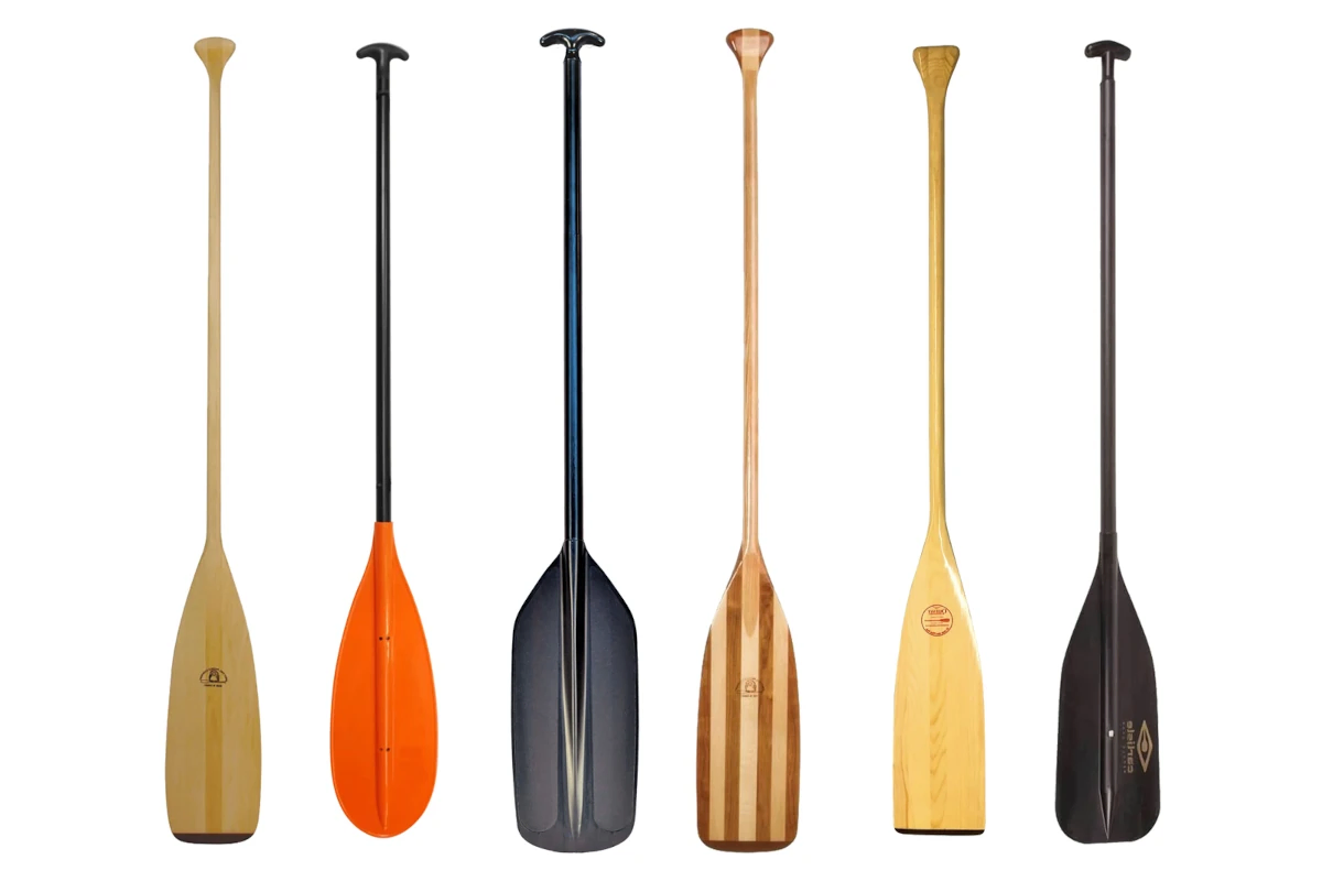 Paddles for Canadian Style Open Canoeing