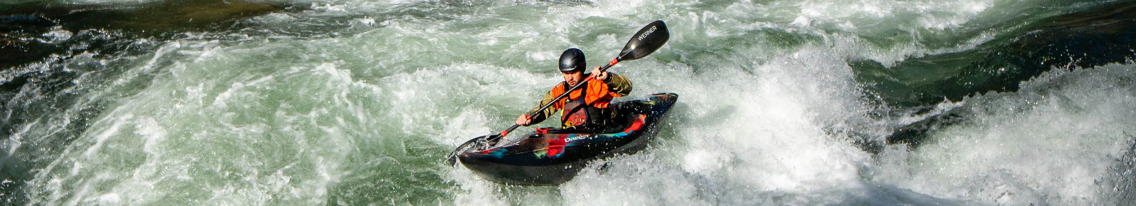 River Running White Water Kayaks