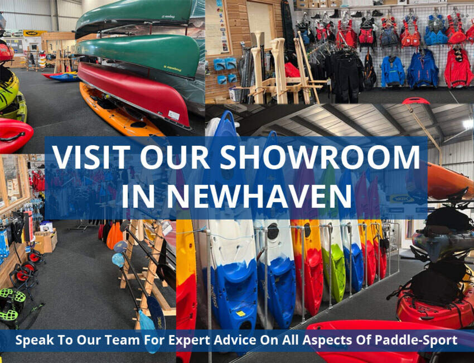 Brighton Canoes & Kayaks - Newhaven, East Sussex Showroom Store