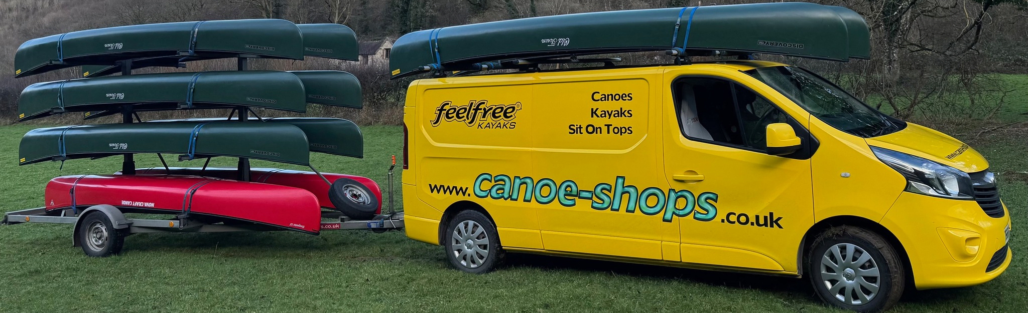 Brighton Canoes Delivery Van