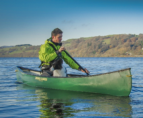 Canoeing with a dog