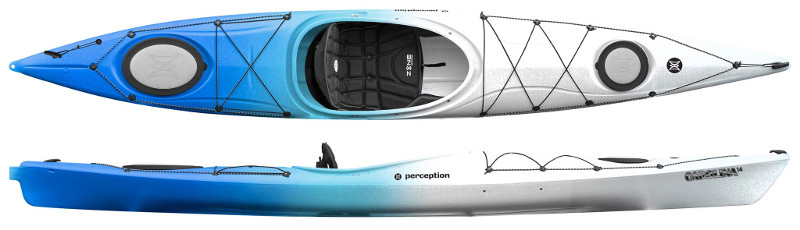 Perception Carolina 14 Touring Kayaks with large cockpit