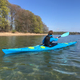 Paddling the Design Kayaks Unplugged Sea Kayak