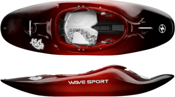 Wavesport Fuse 56 - WhiteOut - Cherry Bomb