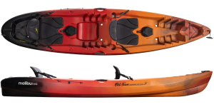 Lava Colour - Malibu 2 by Old Town Ocean Kayak