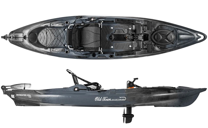 Old TownSportsman Bigwater PDL Fishing Kayak