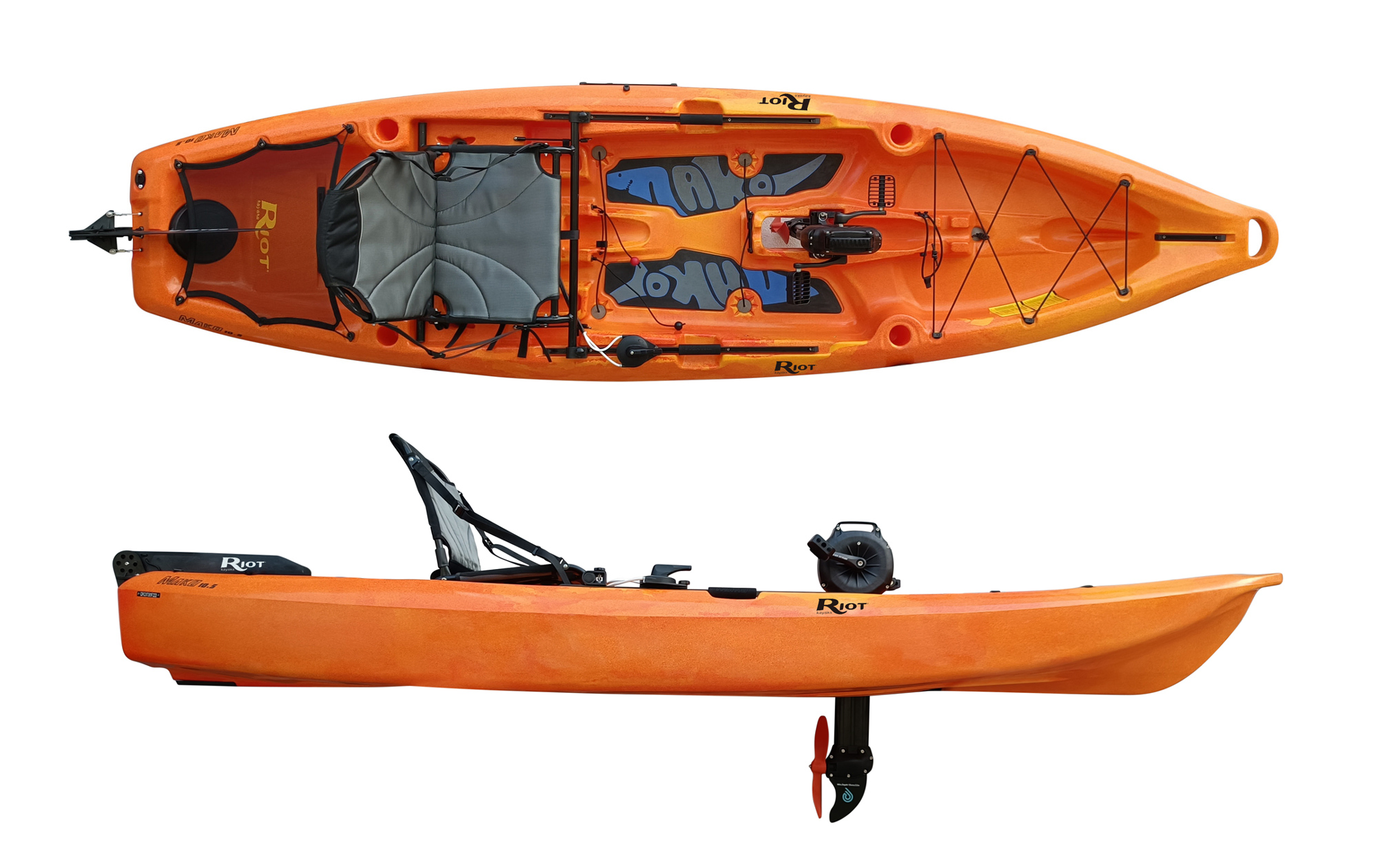 Riot Mako 10.5 Pedal Kayak