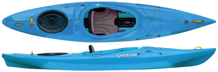 Flex by Venture Kayaks in Tahoe Blue