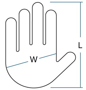 Measurement Guide - NRS Gloves & Mitts